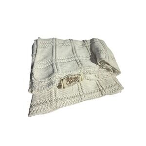 Flawed Vintage Native America By Alps Blanket Made In USA 100% Cotton Cozy Throw